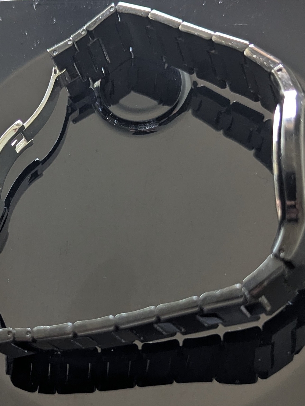 Movado Black Dial Diamond Bezel Men's Watch - Picture 8 of 12